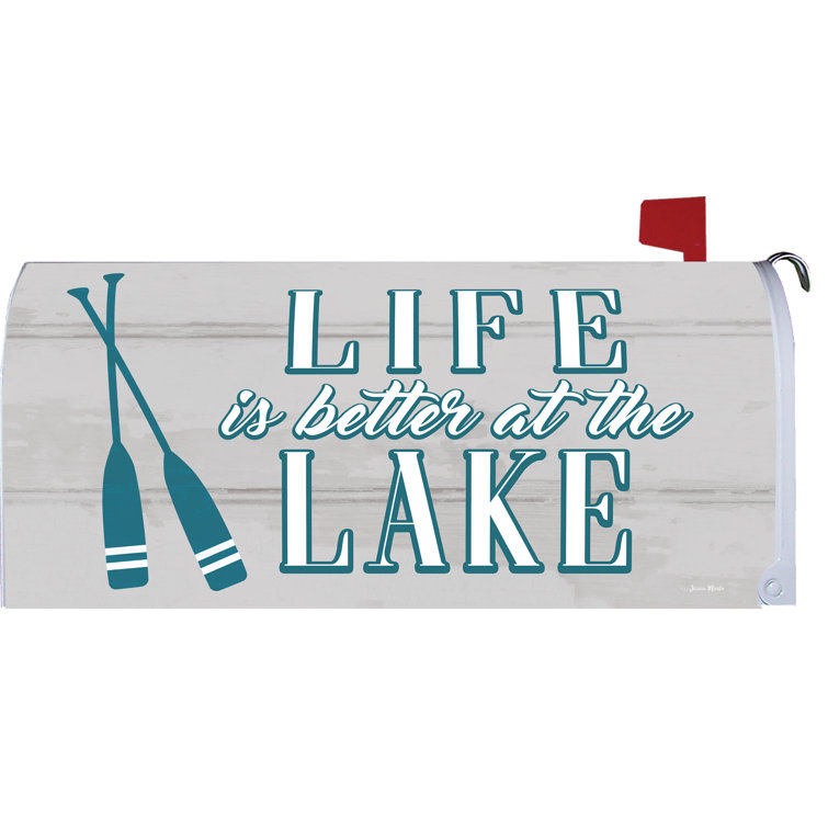 Custom Decor Life at the Lake Mailbox Cover Wayfair